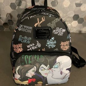 Loungefly Disney Villains Club mini backpack